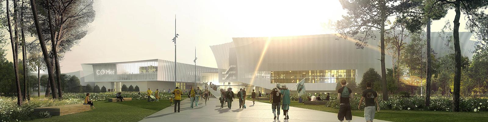CO'Met, le futur Palais des Congrès d'Orléans Métropole