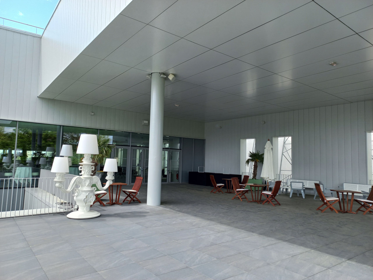 Terrasse du Palais des Congrès de CO'Met - 800m²