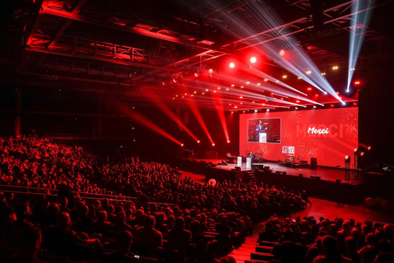 Salle du Zenith lors d'un spectacle maximum 6900 places - accolé à CO'Met