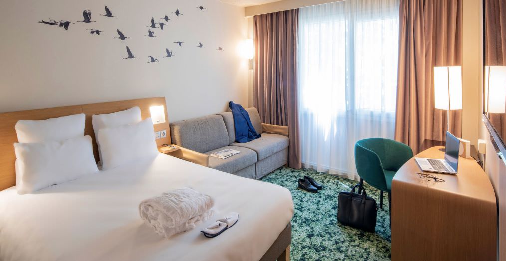 Chambre du Novotel Demeure de Campagne - chemin de Sologne