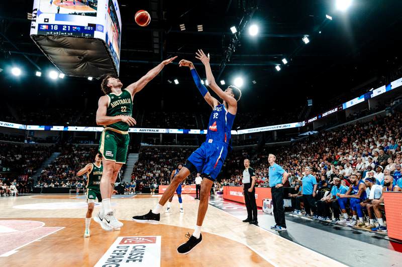 Match de l'équipe de France de Basket à CO'Met