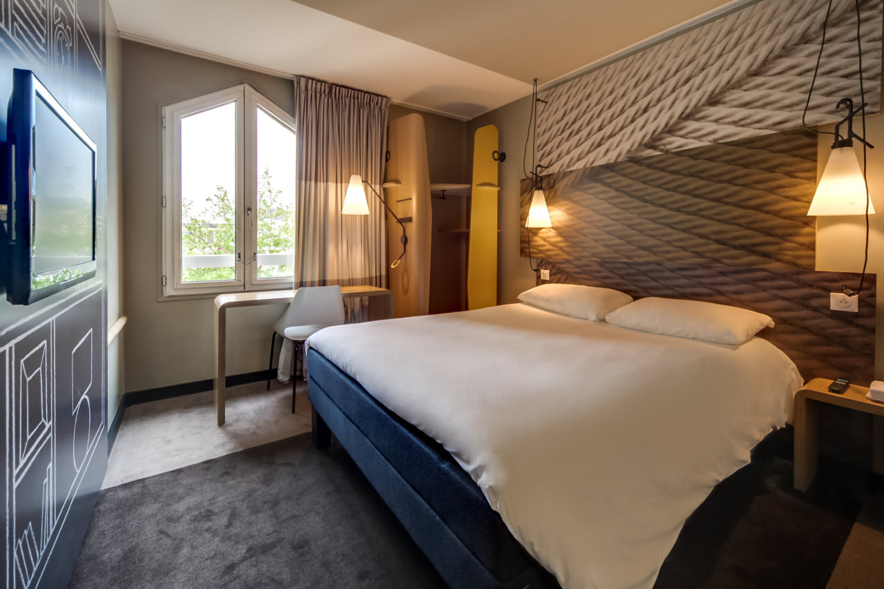 Chambre du Ibis Centre Gare