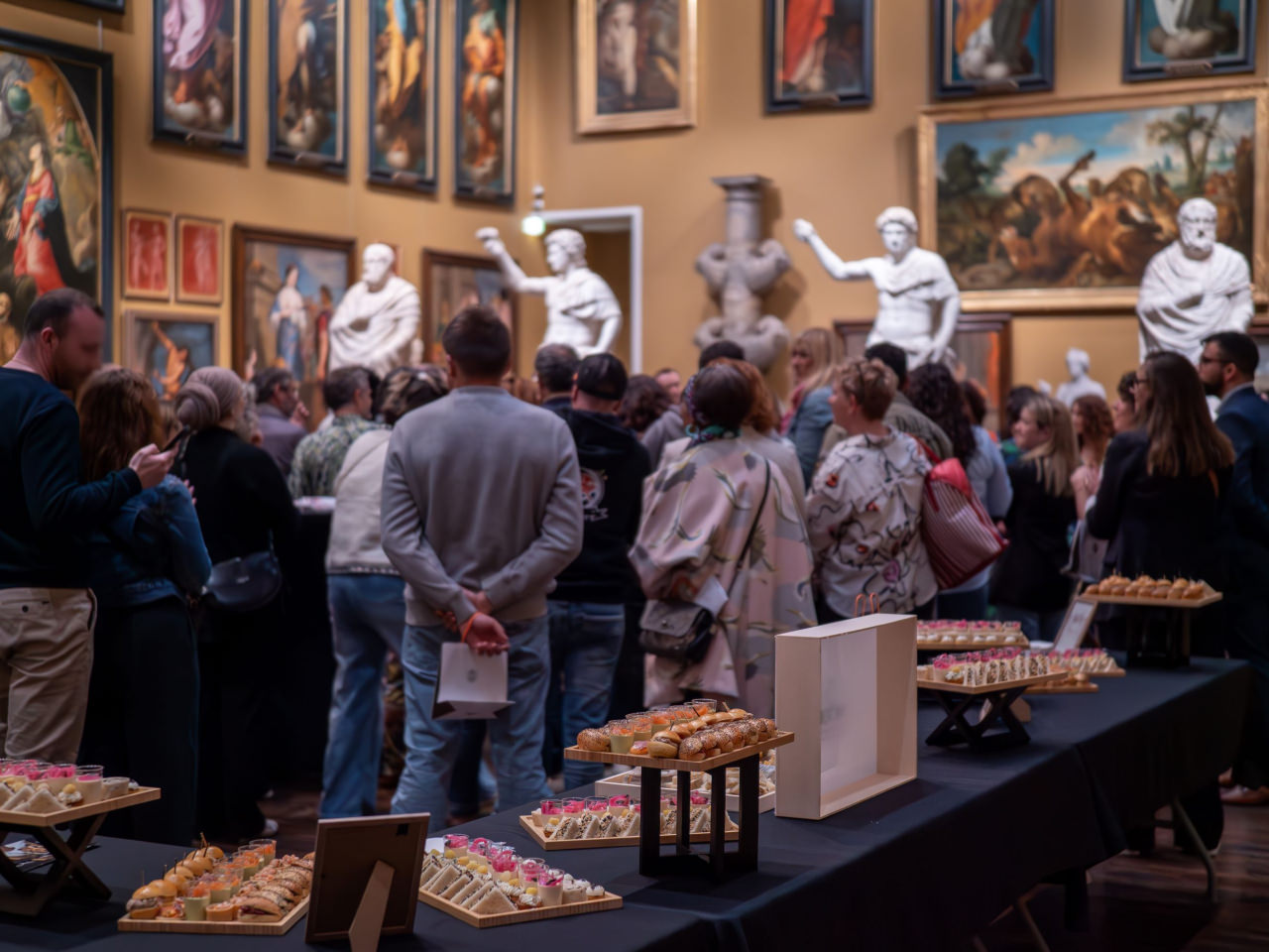 Cocktail au musée des beaux arts d'Orléans